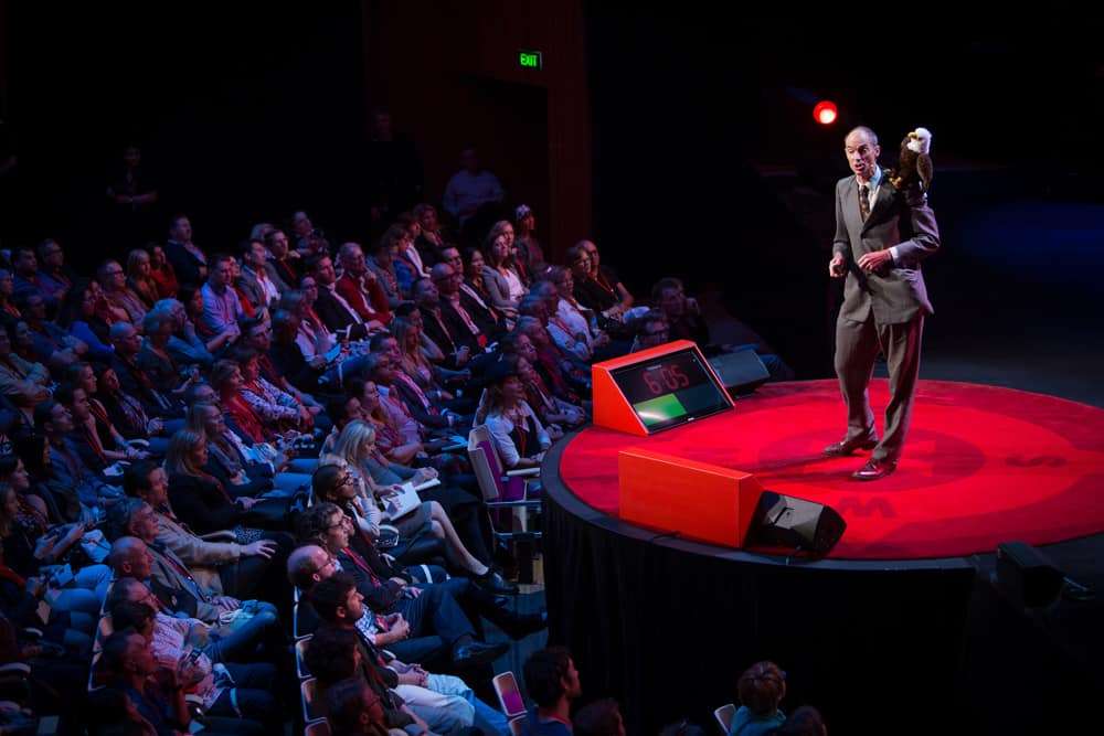 TED style talk