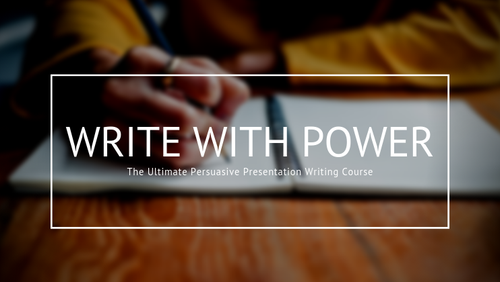write with power