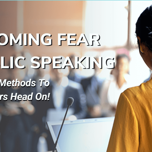 overcome fear of public speaking live online class